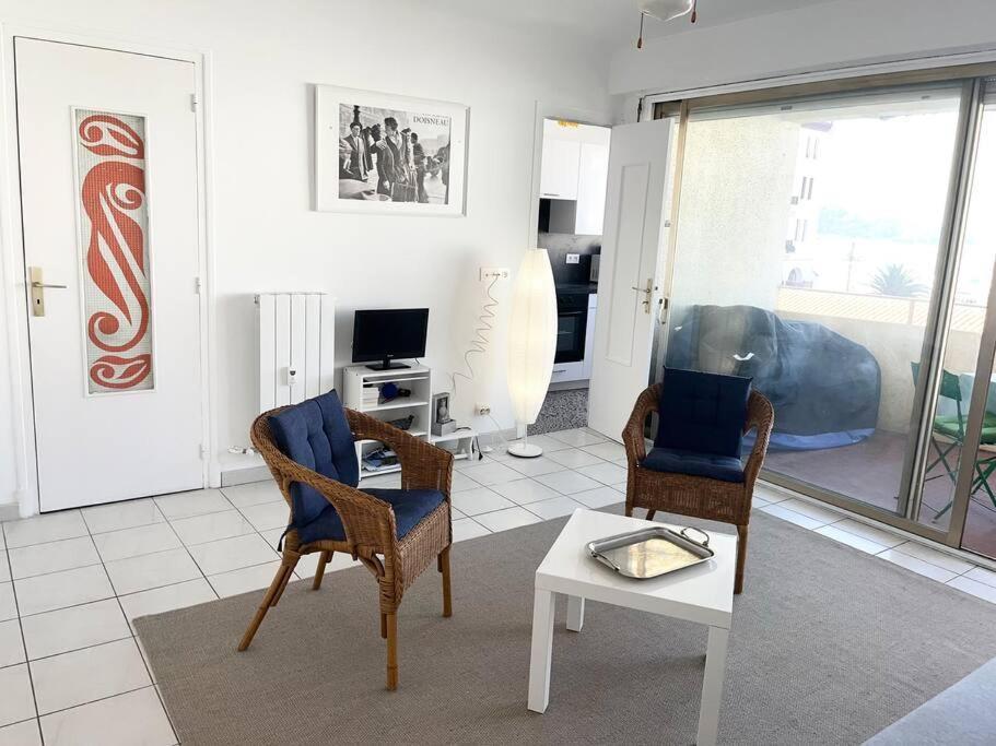 Hendaye Plage Charmant Studio 2Pers Avec Grande Terrasse Vue Mer Exterior foto