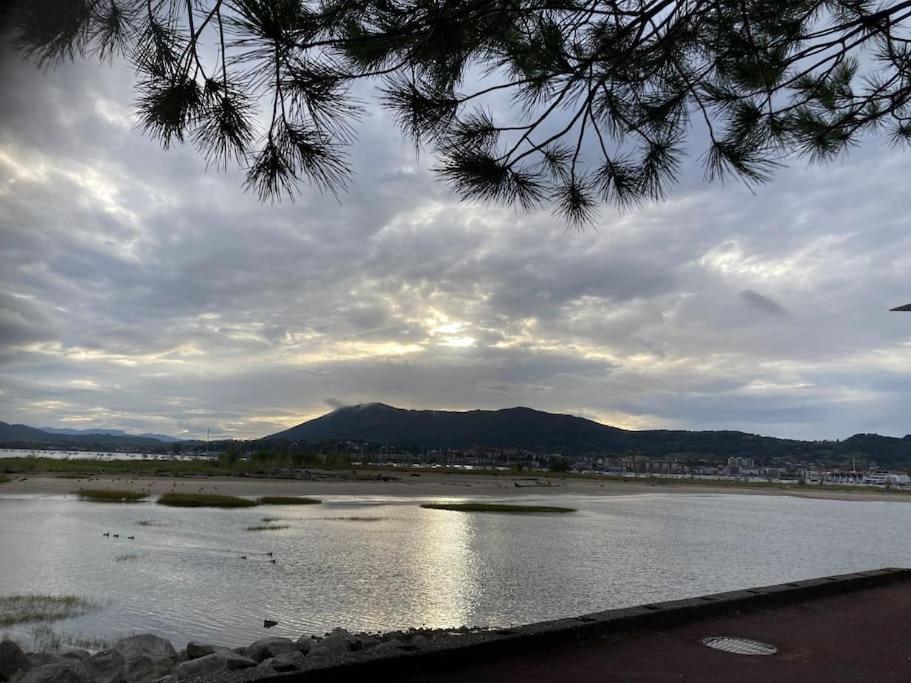 Hendaye Plage Charmant Studio 2Pers Avec Grande Terrasse Vue Mer Exterior foto